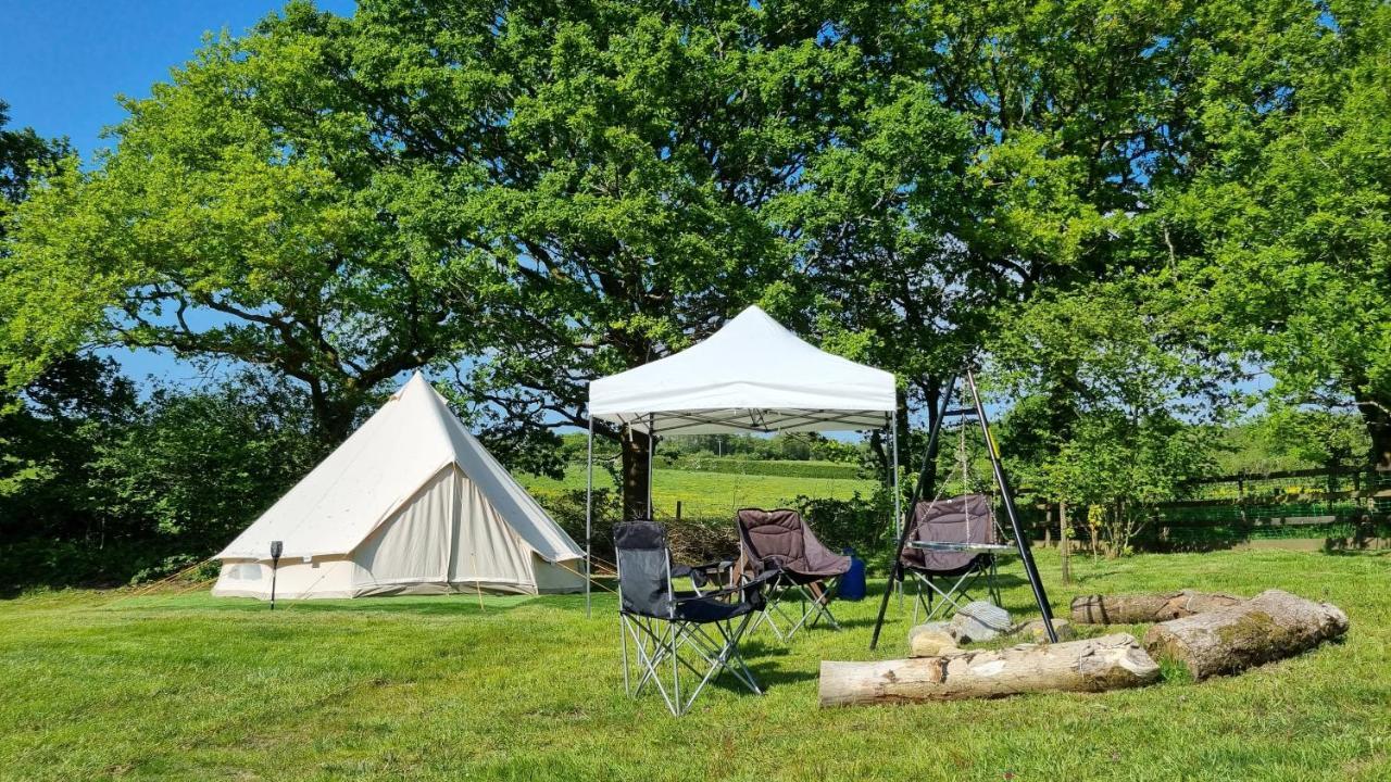 Route 47 Glamping Bell Tents Cross Hands エクステリア 写真